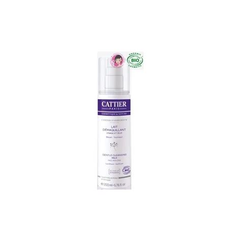 Cattier Lait Démaquillant Bio Visage et Yeux 200ML