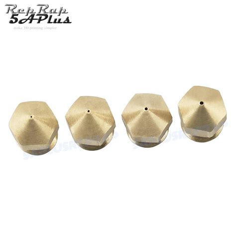 5 10pcs Mk8 Brass Nozzle 0 2mm 0 3mm 0 4mm 0 5mm Extruder Print Head Nozzle For 1 75mm Cr10