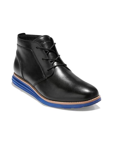 Cole Haan Original Grand Chukka Boot In Black For Men Lyst