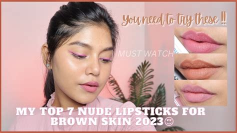 Starting At Must Have Brown Pink Nude Lipsticks For Indian Skin