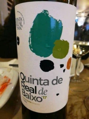 2017 Quinta De Real De Baixo Escolha Vivino US