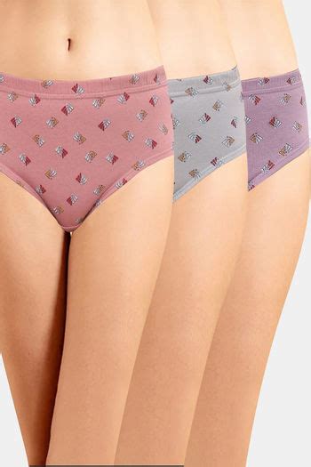 Buy Incare High Rise Full Coverage Hipster Panty Pack Of 3 Assorted At Rs540 Online