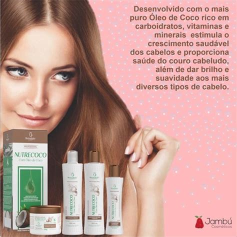 Kit Capilar Profissional Bio Instinto Nutrecoco Itens Kit Capilar