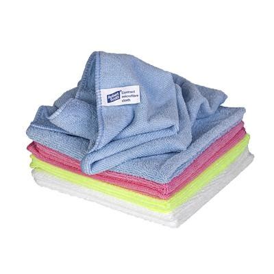 Robert Scott Contract Microfibre Cloths 40 X 40cm Pack Of 10