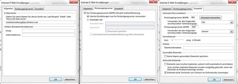 Outlook Konfigurieren