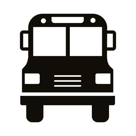 School Bus Free Silhouette SVG