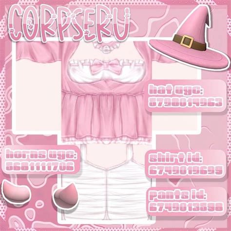 Pink Oufit Maid Id Roblox Shirt Vibe Clothes Roblox T Shirt