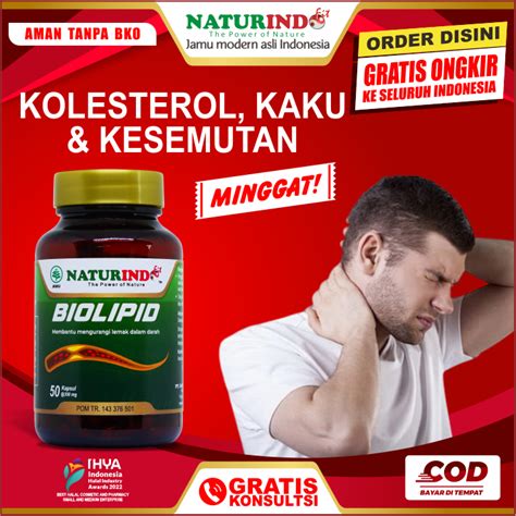 Jual Biolipid Obat Kolesterol Kolestrol Dan Darah Tinggi Herbal