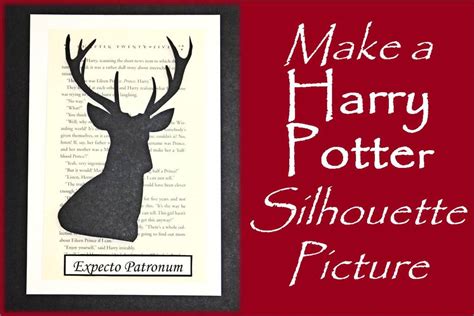 "Harry Potter" Paper Silhouette Pictures - FeltMagnet