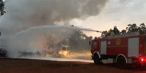 Grave Incendio De Camión Cisterna En Iguazú Contenía Más De 36 Mil