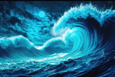 Ai Generated Waves Ocean Free Image On Pixabay