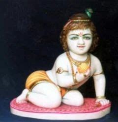 Marble Ladoo Gopal Statue 01 At Best Price In Jaipur By Om Sai Art ID