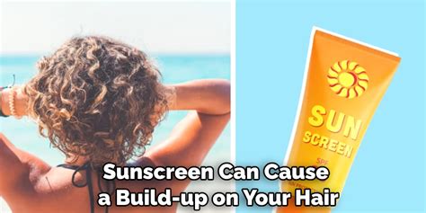 how to get sunscreen out of hair