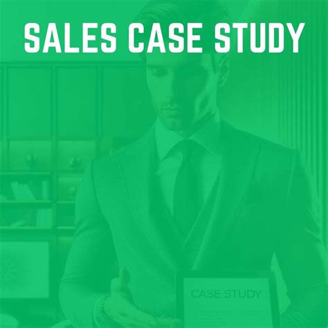 Sales Case Study Elements Of An Effective Case Study