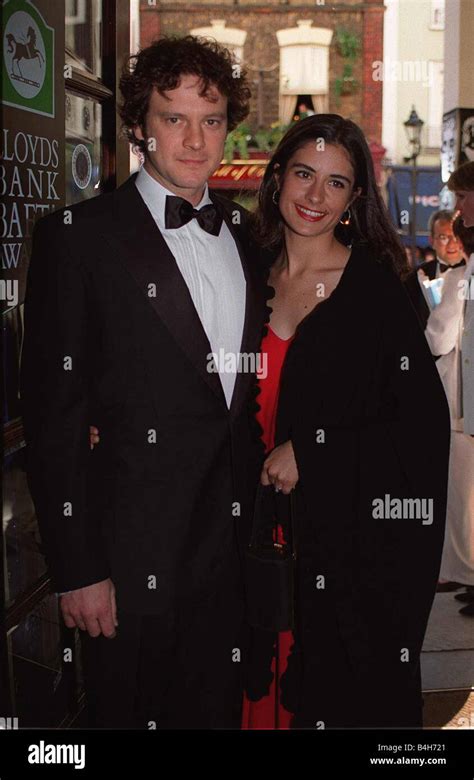 Colin Firth Actor and girlfriend Livia Giuggioli arriving for BAFTA ...