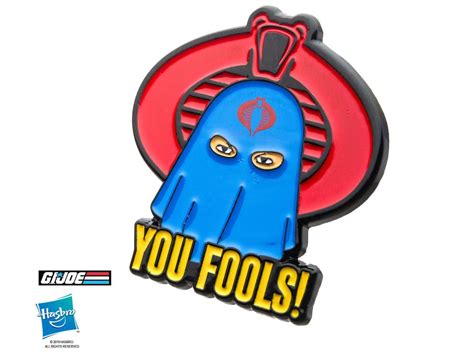 Gi Joe Cobra Commander Pin