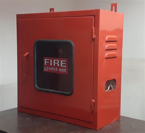 Mild Steel Ms Single Door Hose Box For Fire Safety Size Mm Mm