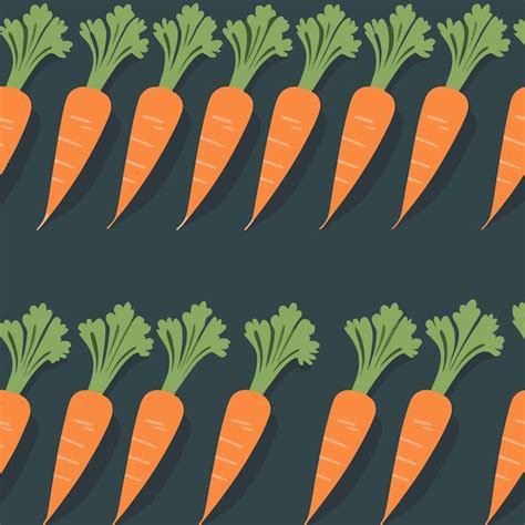 Premium Vector Cute Carrot Cartoon Vector Illustration