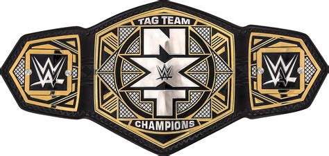 NXT Tag Team Championship Belt (2017) PNG by DarkVoidPictures on DeviantArt