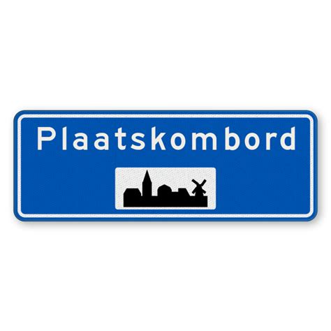 Betekenis Verkeersteken H01a Start Bebouwde Kom Informatiebord Nl