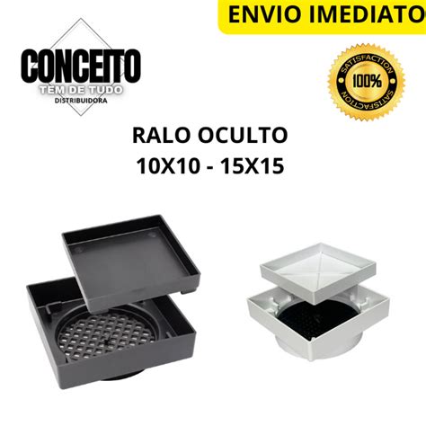 Ralo Oculto Invis Vel Inteligente Seca Piso Porcelanato X X