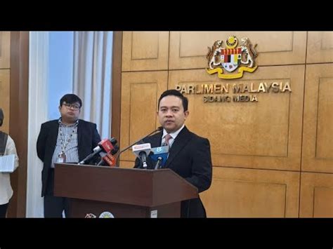 Sidang Media Ahli Parlimen Tasek Gelugor YB Datuk Wan Saiful Wan Jan