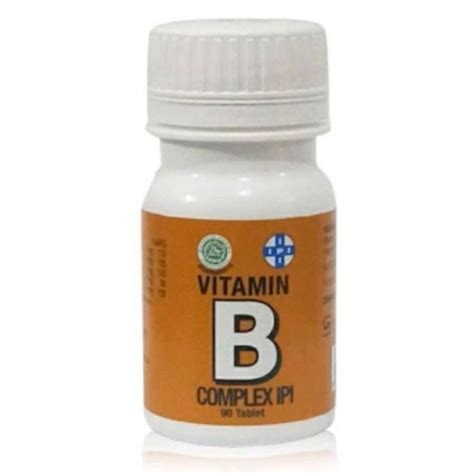 Jual Vitamin B Complex Ipi Tablet Shopee Indonesia