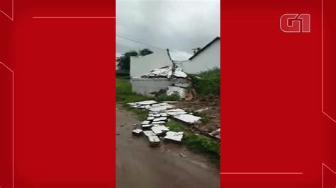 Muro De Escola Municipal Desaba Em Itapaj No Norte Do Cear Veja