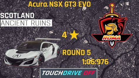 Asphalt 9 Touchdrive OFF Grand Prix Round 5 Acura NSX GT3 EVO