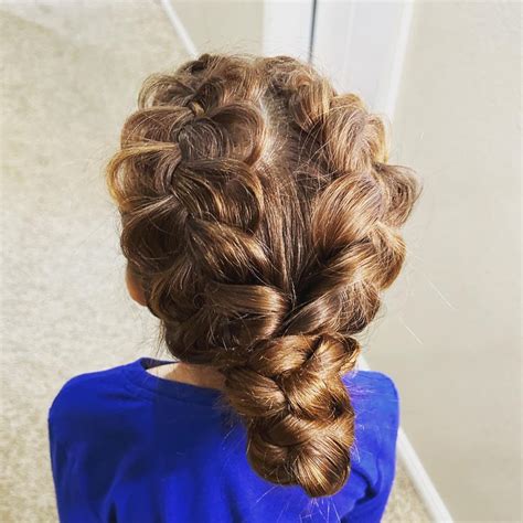 Twin Pancake Dutch Braids Braids Braiding Longhair Longhairstyles