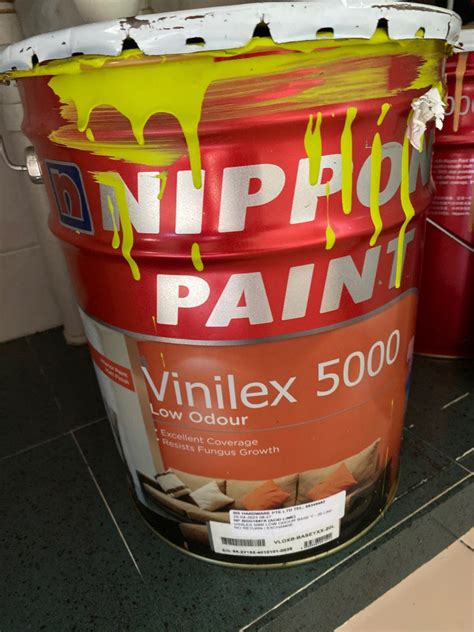 Nippon Paint Vinilex 5000 3 Colours Furniture Home Living Home