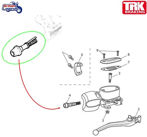 Kit De R Novation De Maitre Cylindre Pour Triumph