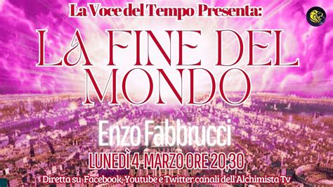 LA FINE DEL MONDO Enzo Fabbrucci YouTube