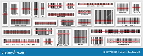 Barcodes Supermarket Scan Code Bars And Qr Codes Industrial Barcode