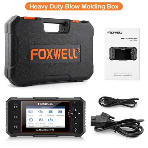 Foxwell Obd Scanner All Systems Diagnostic Scan Tool Nt Elite