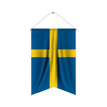 Sweden Waving National Flag With Transparent Vector Sweden Sweden