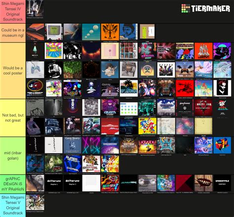 Album Covers Tier List Community Rankings TierMaker