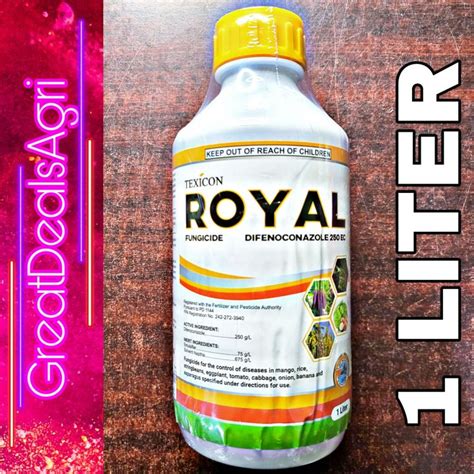 Royal Ec Difenoconazole Fungicide Like Score Liter Texicon