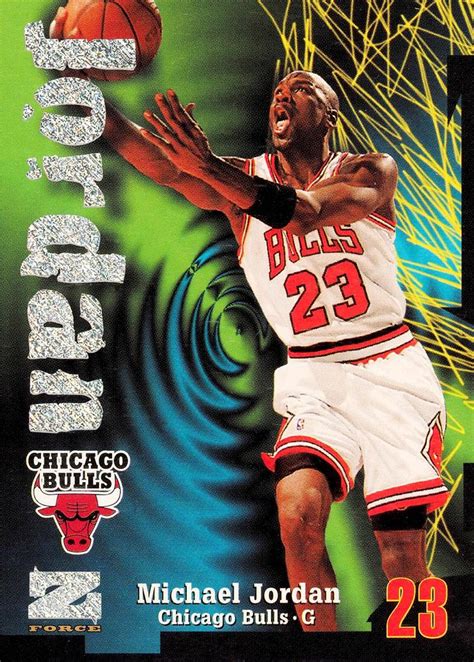 1997 98 SkyBox Z Force Rave 23 Michael Jordan Trading Card Database