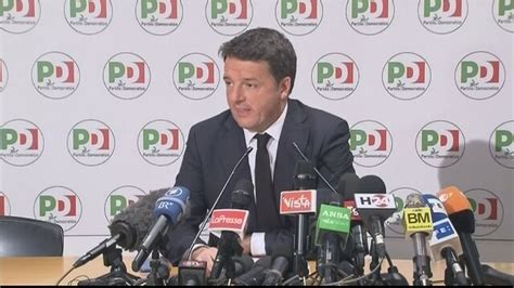 Le Dimissioni Di Renzi Da Segretario Del Pd Video Rai News