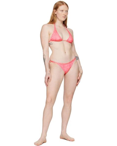 Gimaguas Clara Bikini Top In Pink Lyst