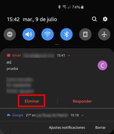 C Mo Borrar Mensajes De Gmail Desde Las Notificaciones De Android