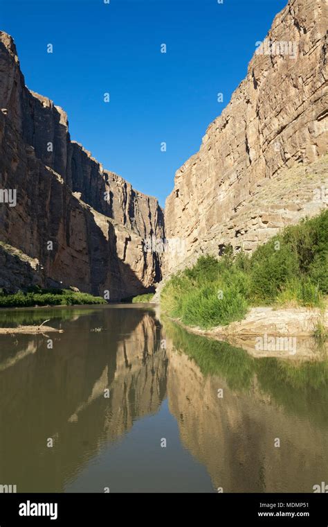 Texas Big Bend National Park Rio Grande River Santa Elena Canyon