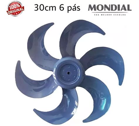 H Lice Ventilador Mondial Ultra P S Cm Azul Original