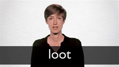 How to pronounce LOOT in British English - YouTube