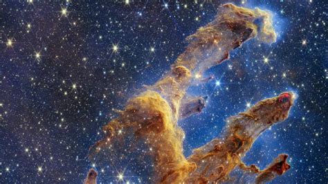 Nasa S Webb Takes Star Filled Portrait Of Pillars Of Creation