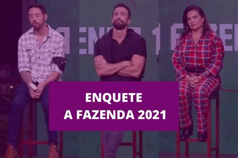 Votação Enquete A Fazenda 2021 Erasmo Solange Ou Rico Quem Sai Dci