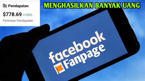 Cara Membuat Fanpage Facebook Di Android Cara Mendapatkan Uang Dari