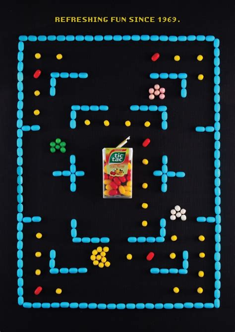 A Clever Series of Tic Tac Ads Designed to Look Like Classic Video Games