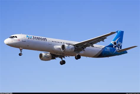 C Gezo Airbus A Air Transat Shajie Hussain Jetphotos